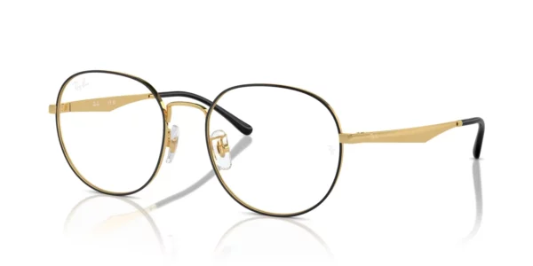 Ray-Ban RX6517D 2991 - Black on Gold