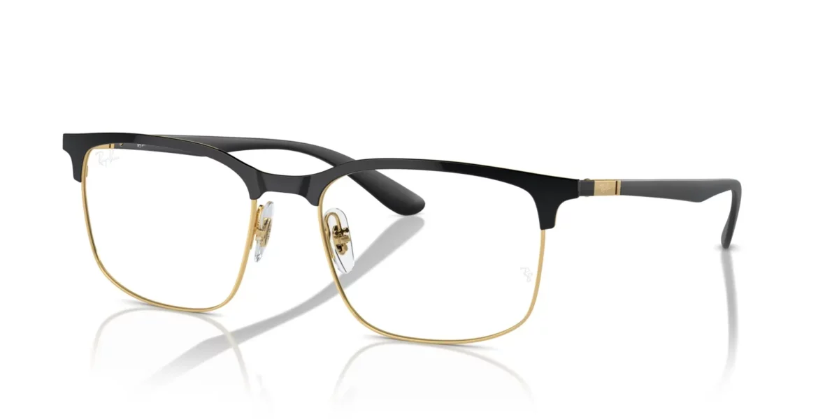 Ray-Ban RX6518 2890 - Black on Gold