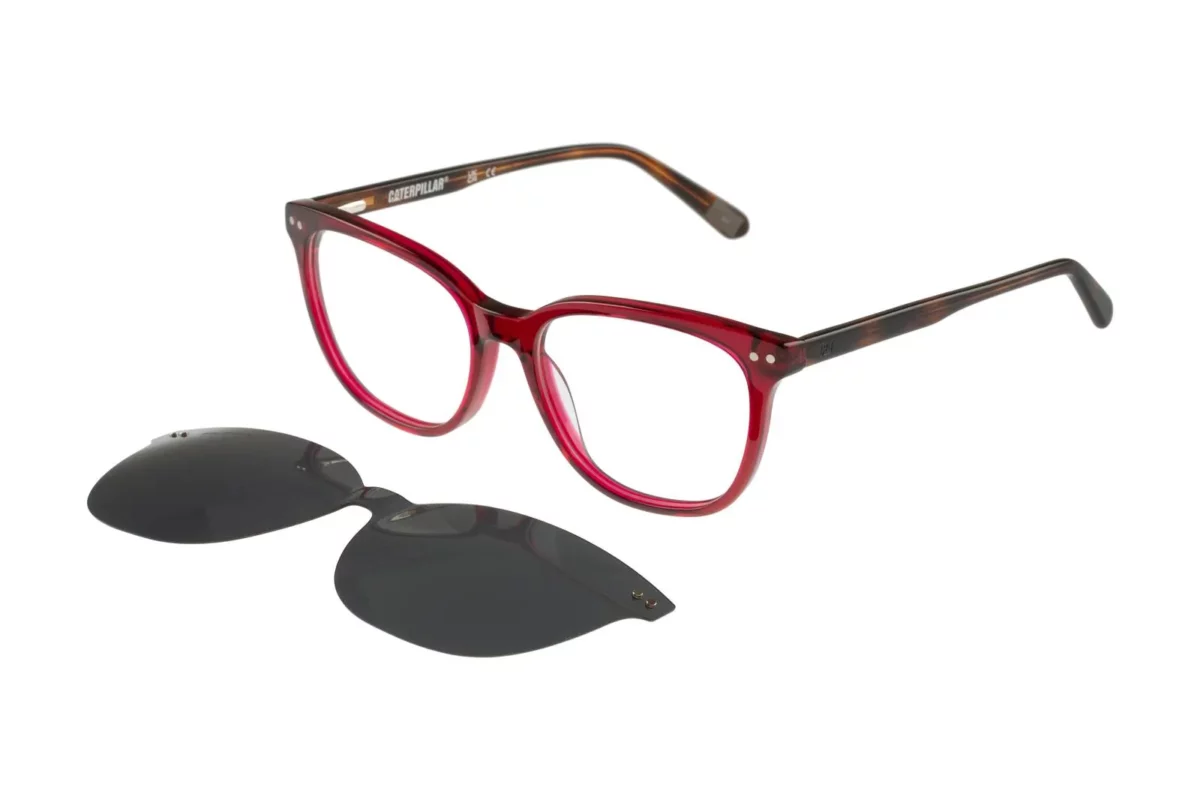 CAT CTSC 0008 161 - Burgundy / Tortoise - Sin Clip
