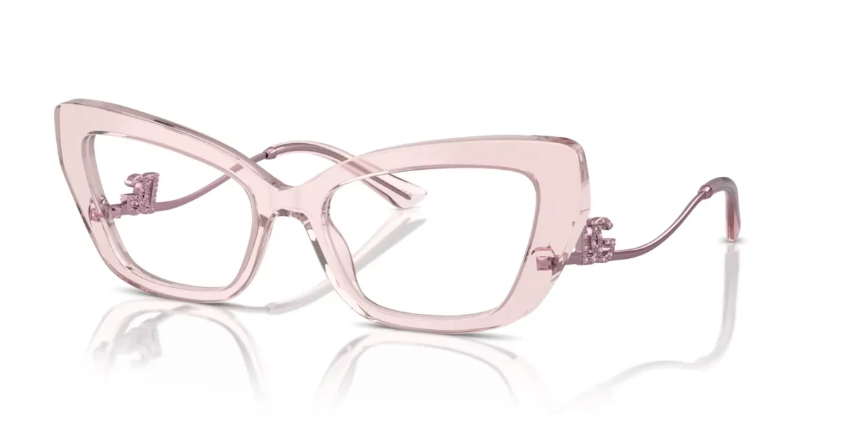 Dolce & Gabbana DG3391B 3148 - Transparent Rose