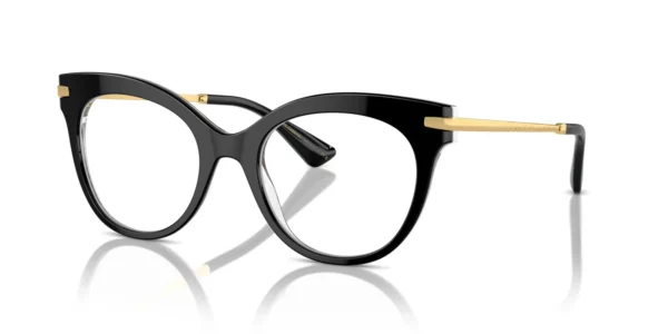 Dolce & Gabbana DG3392 3217 - Black on Leo