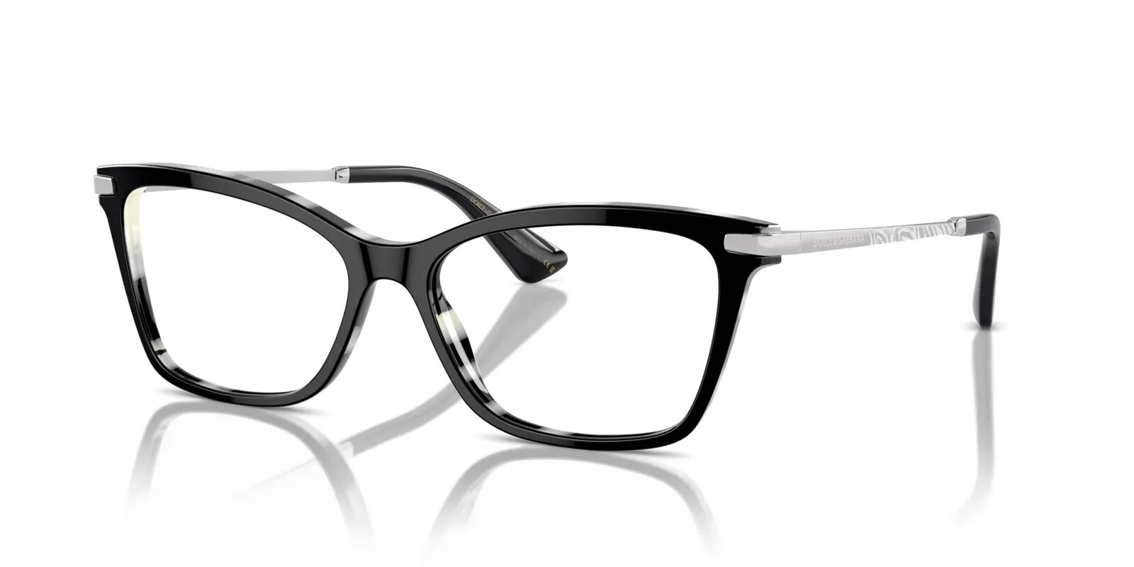 Dolce &Amp; Gabbana Dg3393 2 Dolce & Gabbana DG3393 3372 - Black on Zebra