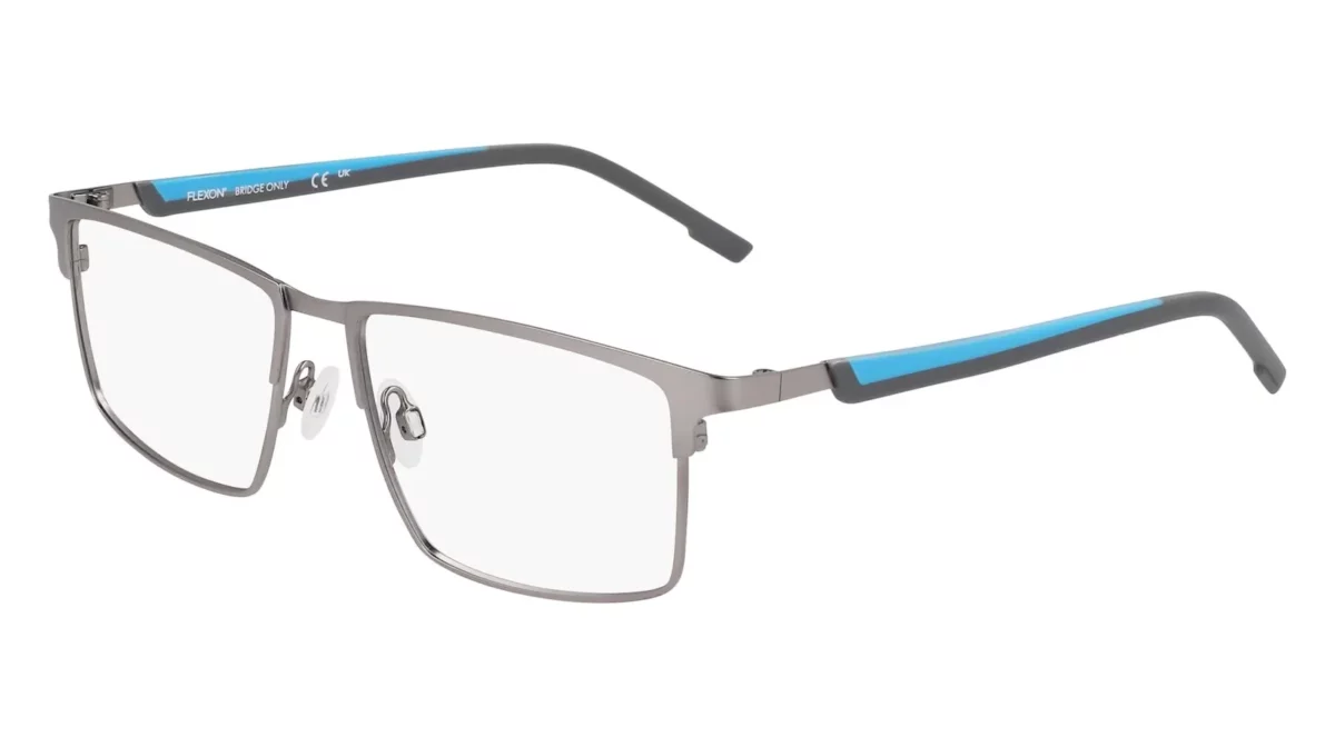 Flexon E1153 071 - Satin Gunmetal / Cerulean