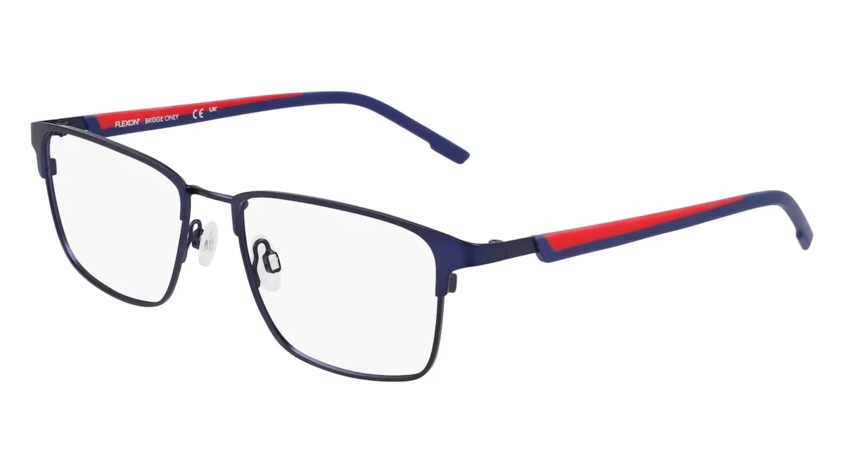 Flexon E1154 419 - Satin Navy / Red