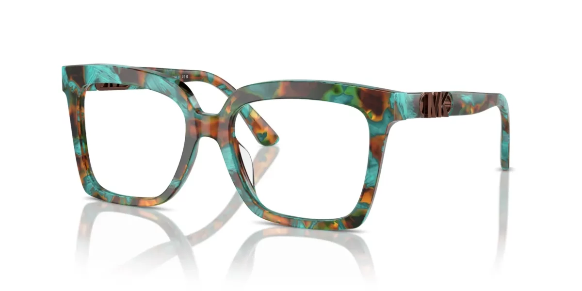 Michael Kors MK4119U 4000 - Teal Graphic Tortoise