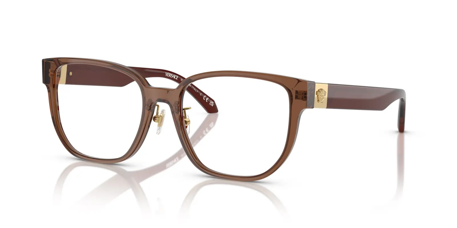 Versace Ve3360D 4 Versace VE3360D 5028 - Transparent Dark Brown