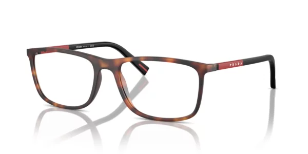 Prada PS 03QV 17X1O1 - Dark Havana Rubbered
