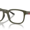 Prada PS 05QV 15X1O1 - Green Military Matte