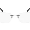 Airlock Crop 200 072 - Satin Gunmetal - Front