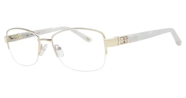 Monalisa M8880 C3 - Gold / Matte White Marble