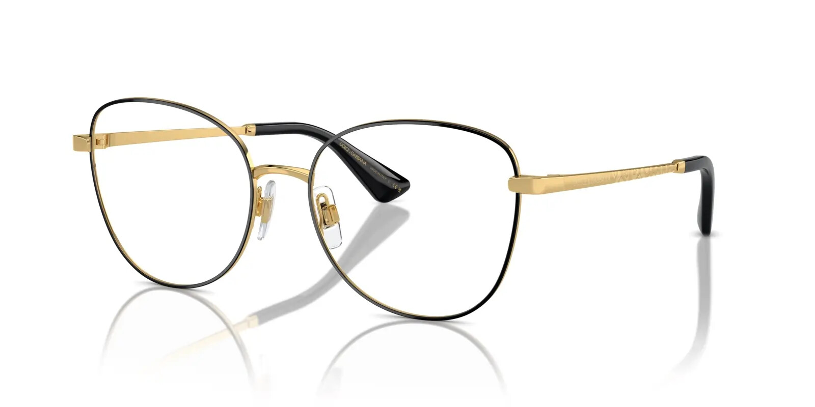 Dolce &Amp; Gabbana Dg1355 4 Dolce & Gabbana DG1355 1334 - Gold / Black