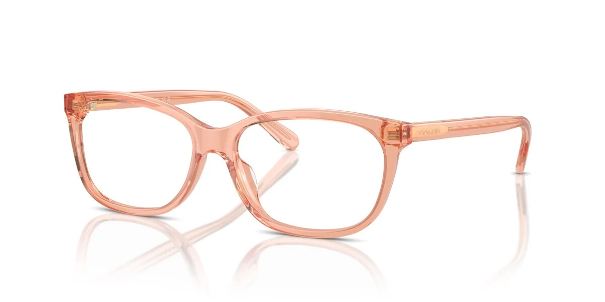 Coach Hc6139U Eyeglasses 2 Coach HC6139U 5822 - Transparent Saddle