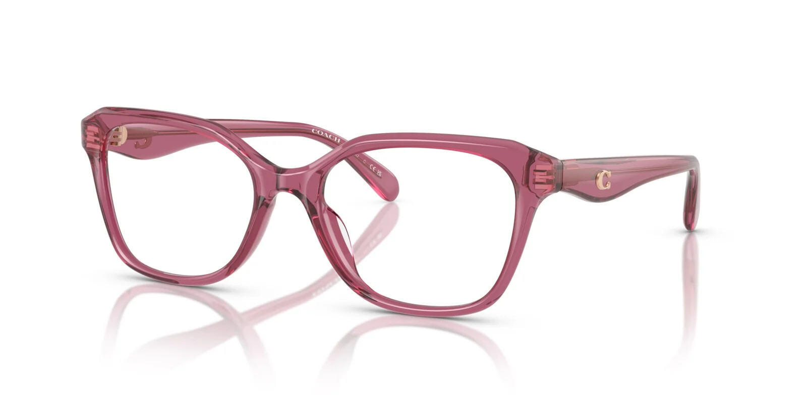 Coach Hc6244U - Cy043 6 Coach HC6244U 5824 - Transparent Burgundy