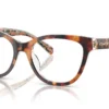 Coach HC6249U 5847 - Amber Tortoise / Orange Floral