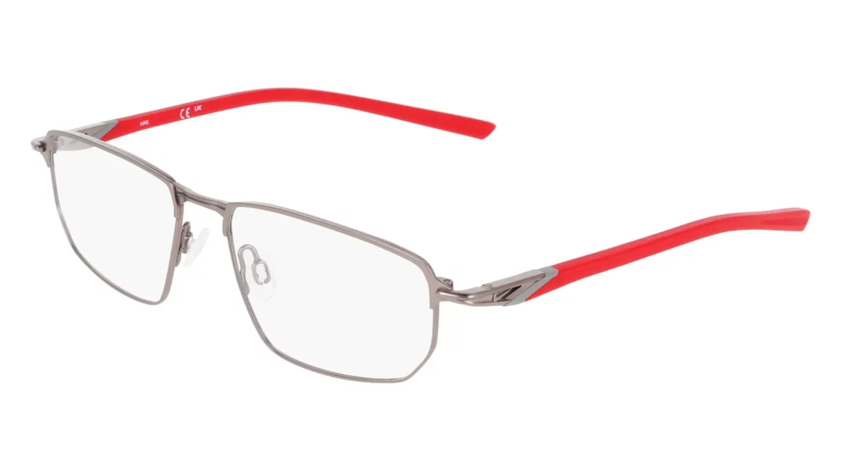 Nike 6067 076 - Satin Gunmetal / University Red