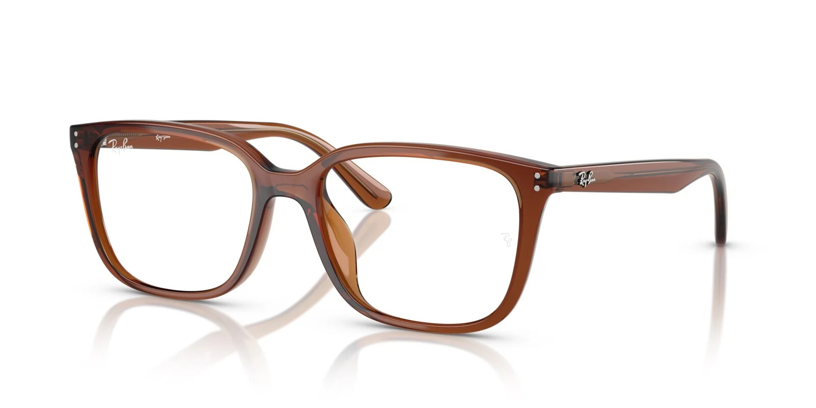 Ray-Ban Rx7248D 5 Ray-Ban RX7248D 8409 - Transparent Brown