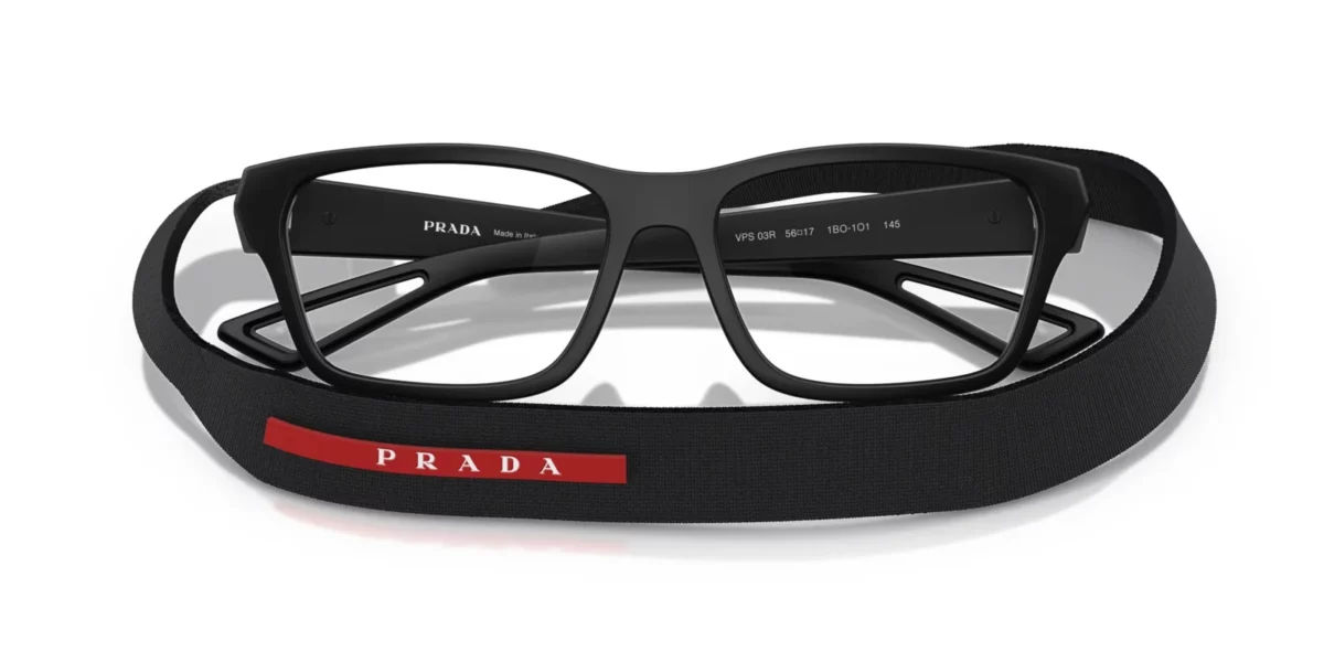 Prada PS 03RV 1BO1O1 - Matte Black