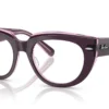Ray-Ban RX5586 8364 - Violet on Transparent Pink