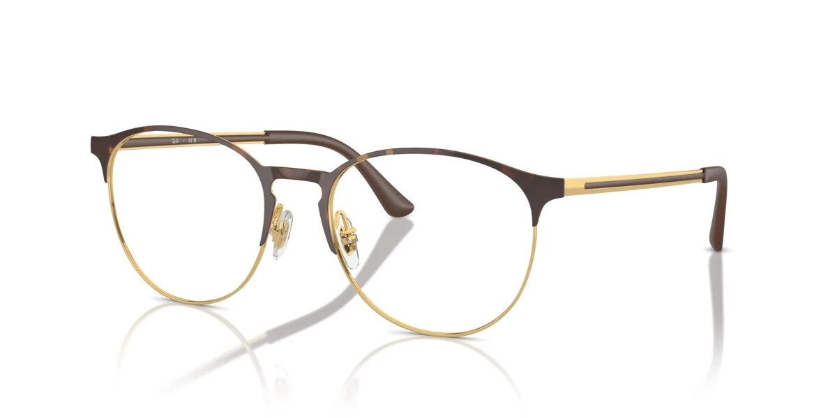 Ray-Ban Rx6375 2 Ray-Ban RX6375 2917 - Havana on Gold
