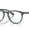 Ray-Ban RX7159 8394 - Transparent Fantasy Blue / Grey