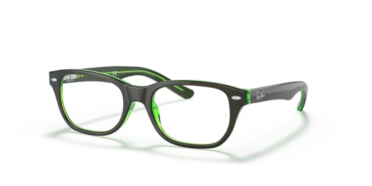 Ray-Ban RY1555 3665 - Brown on Green