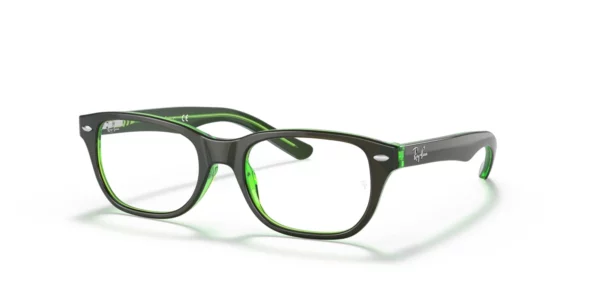 Ray-Ban RY1555 3665 - Brown on Green