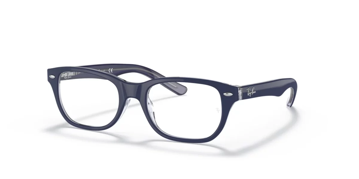 Ray-Ban RY1555 3853 - Blue on Transparent