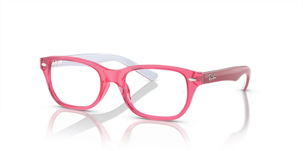 Ray-Ban RY1555 3978 - Transparent Pink