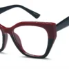 Capri UP327 - Burgundy Black