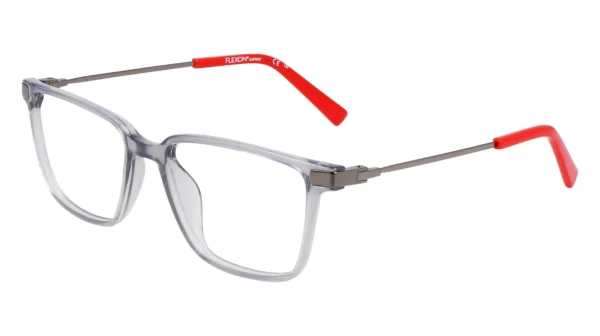 Flexon J4017 051 - Grey Crystal / Red