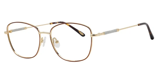 Monalisa M8936 C3 - Coffee / Gold