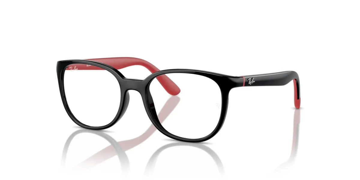Ray-Ban RY1631 3928 - Black on Red