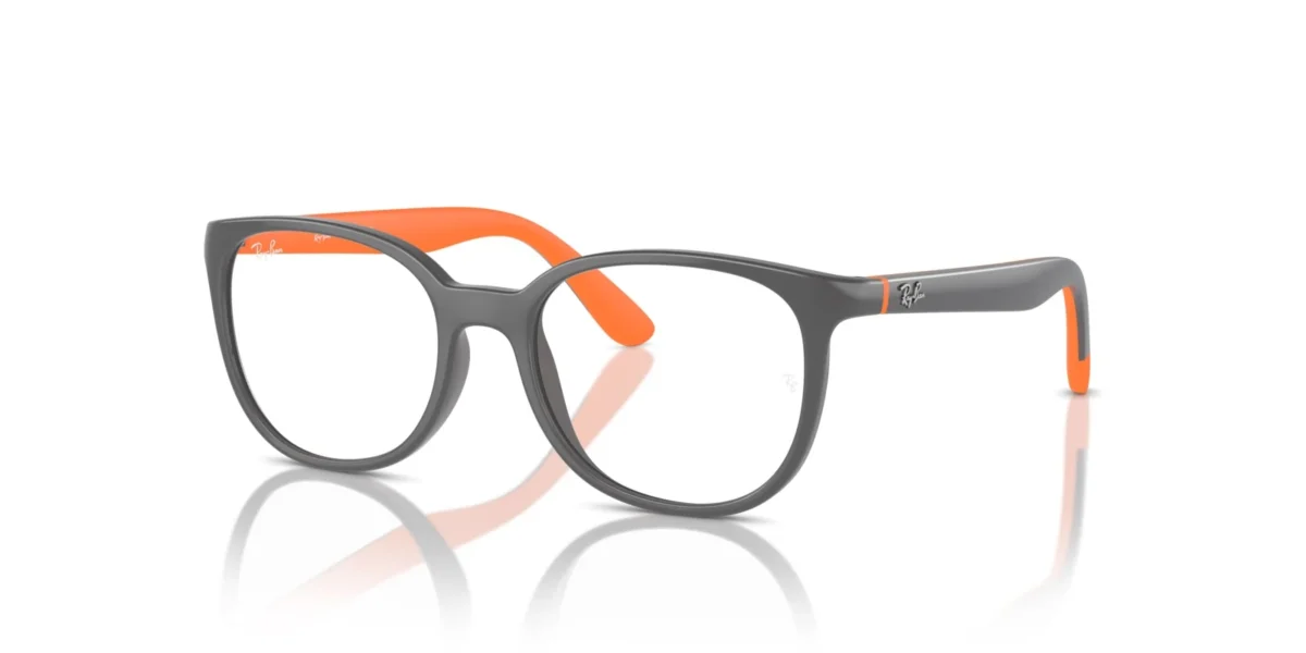 Ray-Ban RY1631 3963 - Dark Grey on Orange