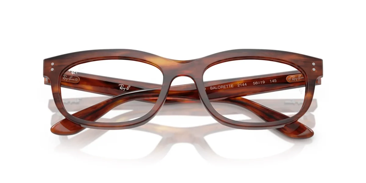 Ray-Ban RX5489 2144 - Striped Havana