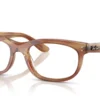 Ray-Ban RX5489 8399 - Striped Brown