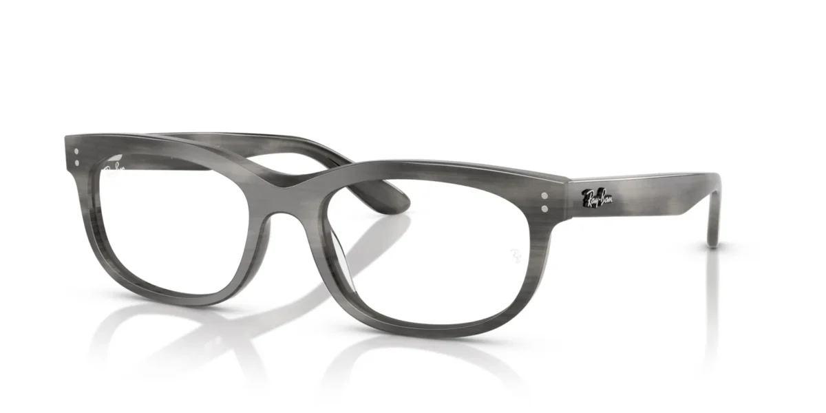 Ray-Ban RX5489 8400 - Striped Grey