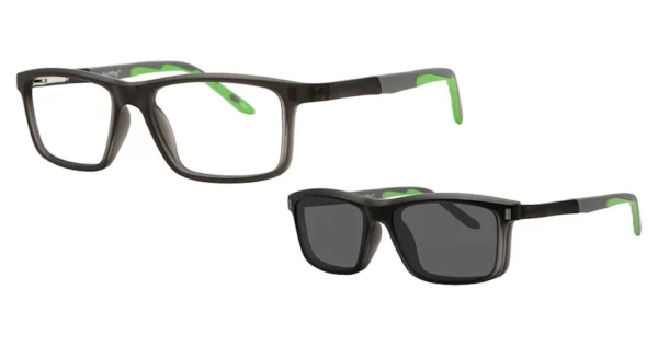 AirMag AP6480 C2 - Matte Gunmetal / Green