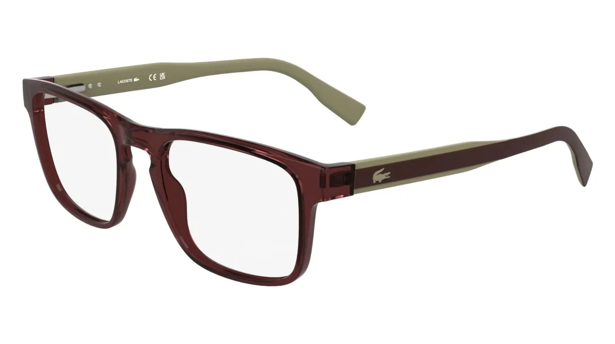 Lacoste L2972 601 - Transparent Burgundy