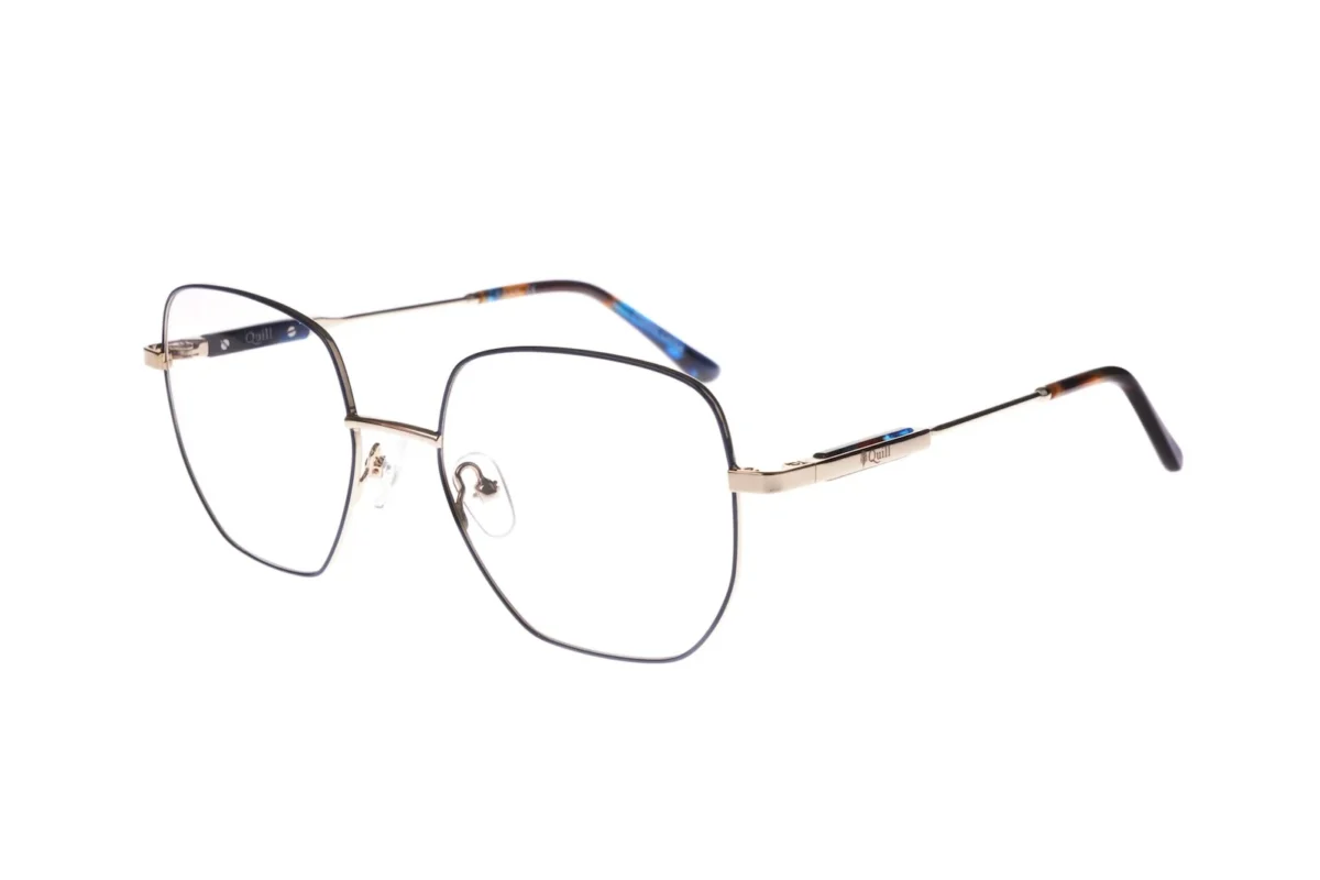 QUILL SWAN - Dark Blue / Light Gold