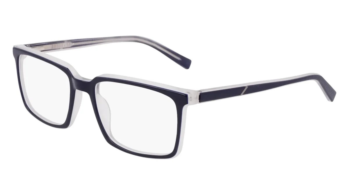 Marchon M-3029 414 - Navy / Matte Crystal Laminate