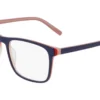 Marchon M-3030 419 - Navy / Red / Sand Crystal Laminate