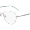 Marchon M-4030 070 - Gunmetal / Seafoam