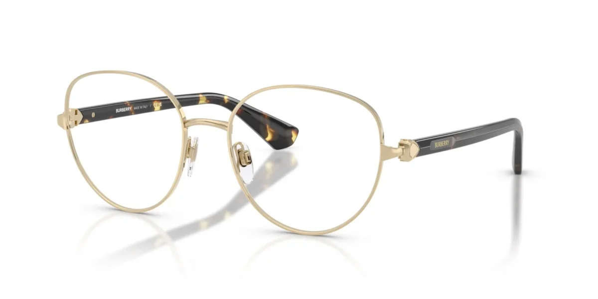 Burberry BE1394 1109 - Light Gold / Havana