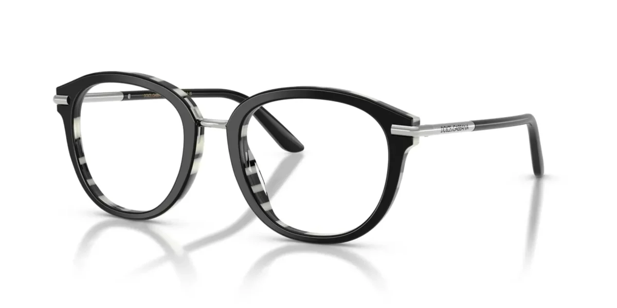 Dolce & Gabbana DG3410 3372 - Top Black on Zebra