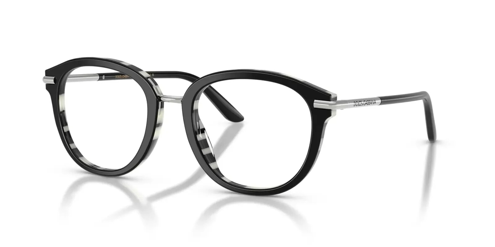 Dolce &Amp; Gabbana Dg3410 6 Dolce & Gabbana DG3410 3372 - Top Black on Zebra