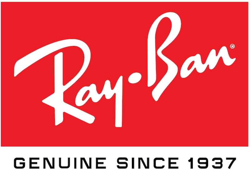 ray ban logo genuine