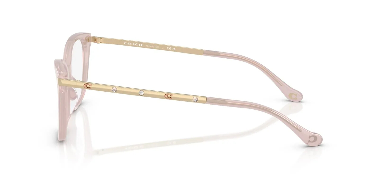 Coach Hc6261Bu 3 Coach HC6261BU 5869 - Milky Petal Pink
