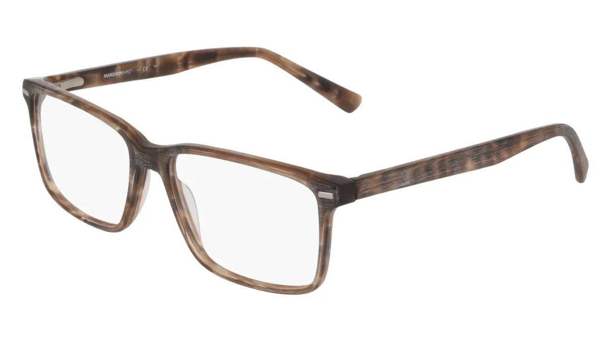 Marchon M-3031 209 - Brushed Brown Horn