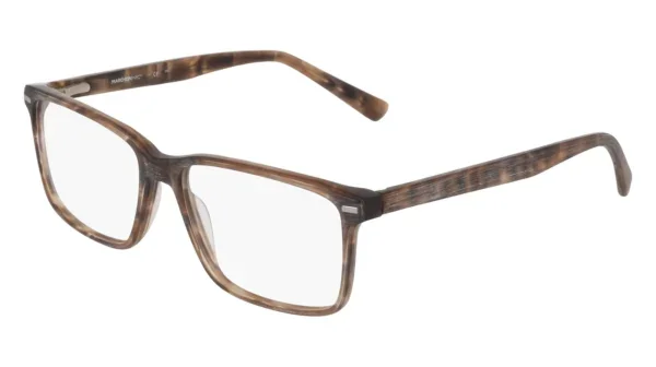 Marchon M-3031 209 - Brushed Brown Horn