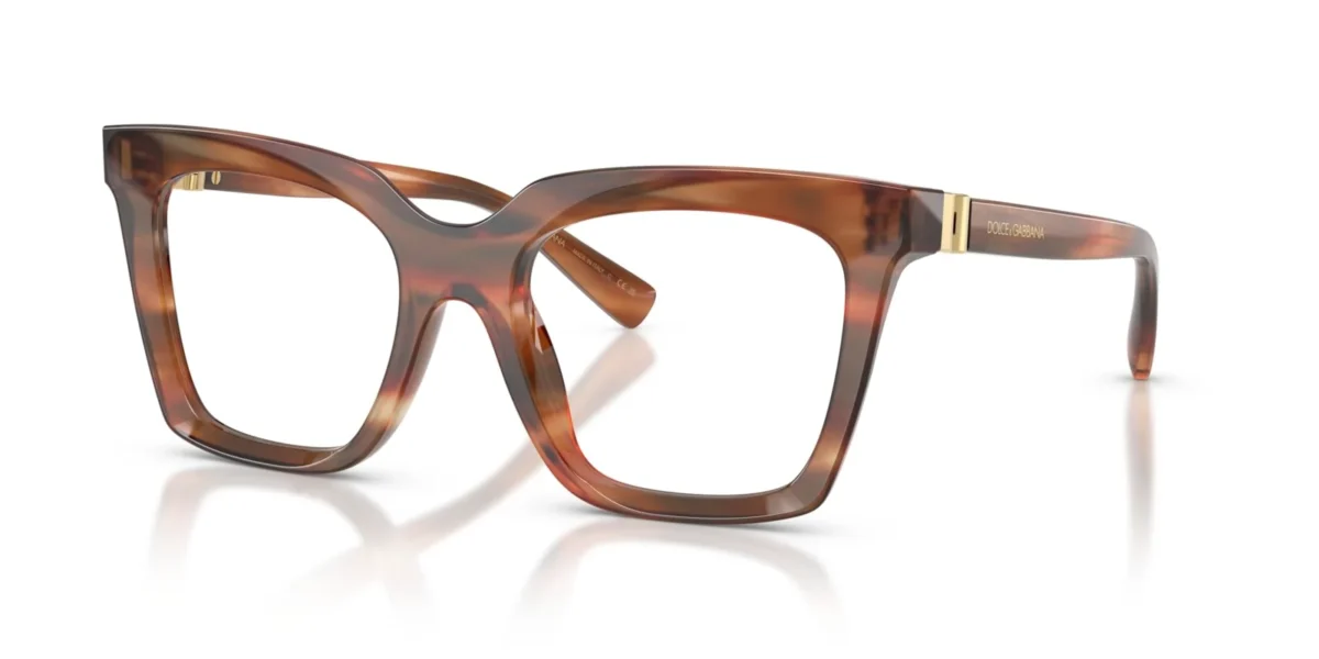 Dolce & Gabbana DG3417 3221 - Striped Brown